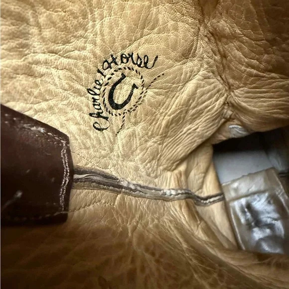 Brown and Cream Charlie 1 Horse Western Cowboy Boots - Picture 8 of 10